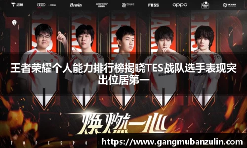 王者荣耀个人能力排行榜揭晓TES战队选手表现突出位居第一